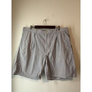 Vintage Polo Ralph Lauren Seersucker The Classic Golf Shorts Size 40 Blue Stripe